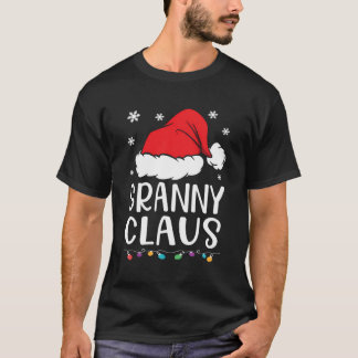 Camiseta Avó da família Vovó Claus Pajama