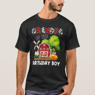 Camiseta Avô Da Matadora Familiar De Vaca De Aniversário