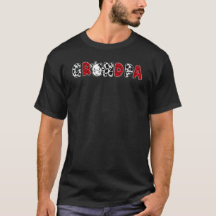 Camiseta Avô Da Menina Do Aniversário Agricultura Quintal N