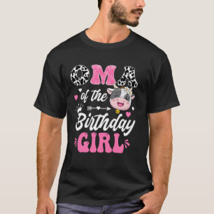 Camiseta Avó Da Menina Do Aniversário Fazenda De Vaca Fofa