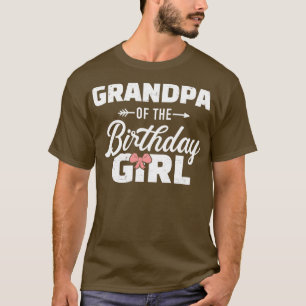 Camiseta Avô da neta de aniversário