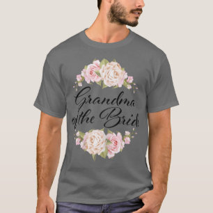 Camiseta Avó da Noiva da Mulher Avó da Noiva