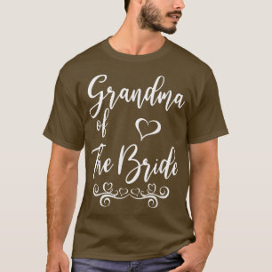 Camiseta Avó da Noiva e do Noivo Casamento Correspondente