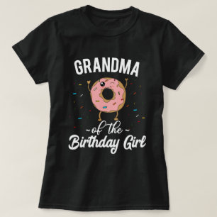 Camiseta Avó da rosquinha engraçada da menina do