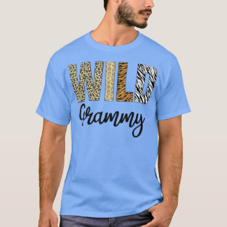 Camiseta Avó da Selva Safari, um Jardim Zoológico Selvagem