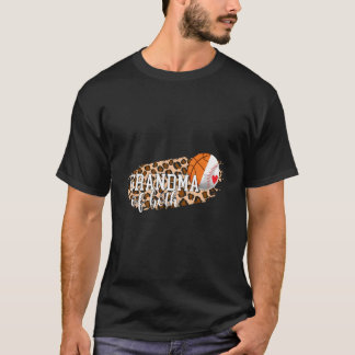 Camiseta Avó De Ambos Leopardo Baseball Avô