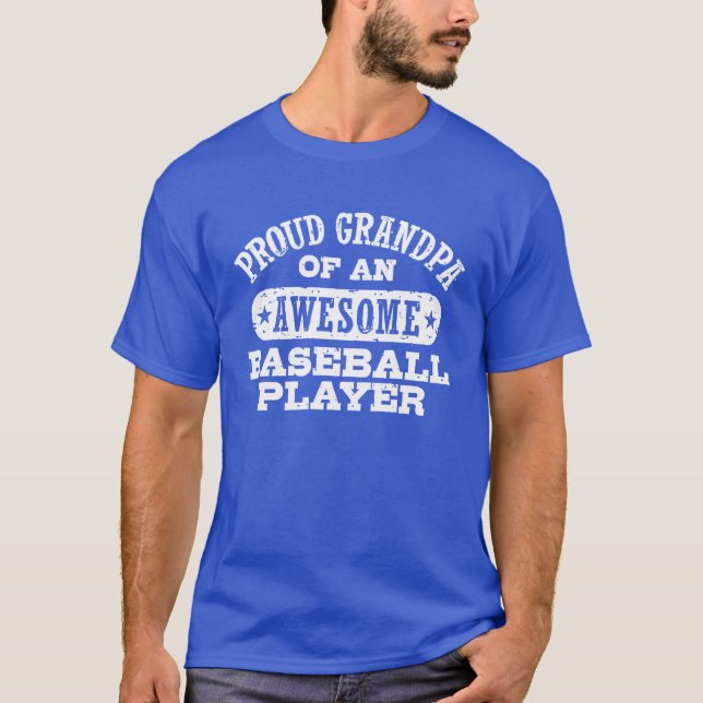 Camiseta Avô de baseball (Frente)