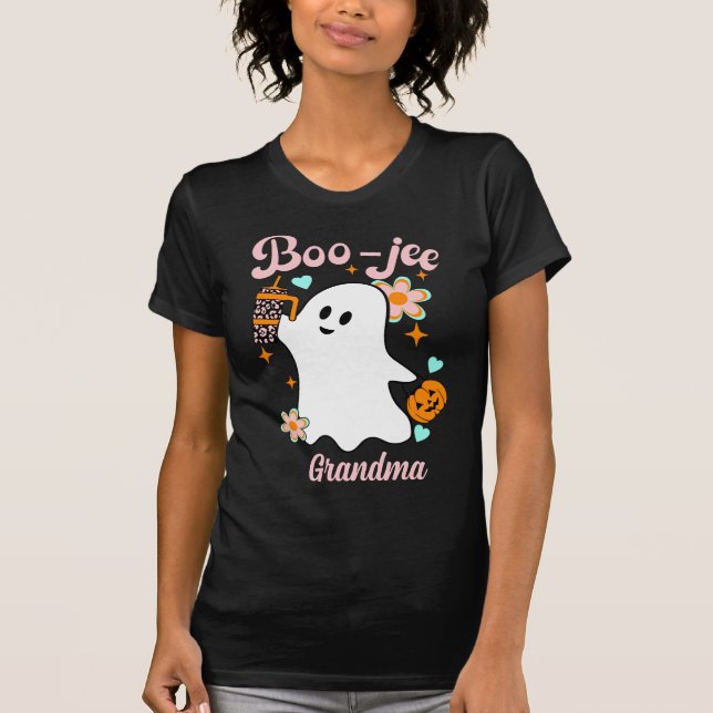 Camiseta Avó de Boo-Jee | Retro Ghost (Frente)