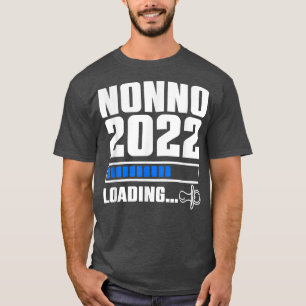 Camiseta Avô de carregamento de Mens Nonno 2022 