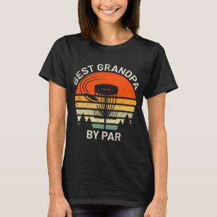 Camiseta Avô de Disc Golf Melhor Avô Pelo Par Frisbee