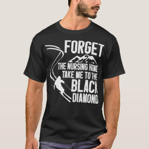 Camiseta Avô de esqui engraçado