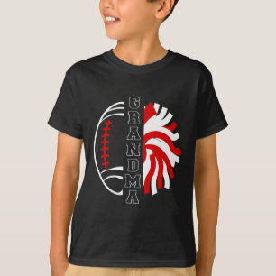 Camiseta Avó de futebol e alegria Liderança de torcida e fu