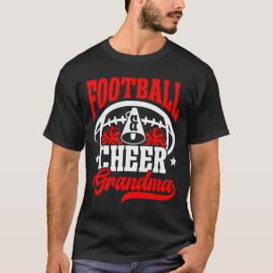 Camiseta Avó de Futebol e Torcedora de Jogador de Futebol e