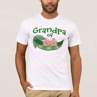 Camiseta Avô de Gêmeas com Pele Escura