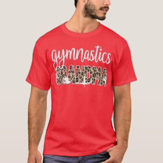 Camiseta Avó De Ginástica De Uma Avó De Ginástica De Gymnas