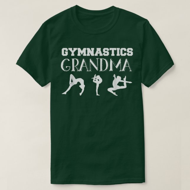 Camiseta Avó de ginástica para Avós  (Frente do Design)