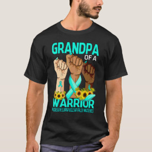 Camiseta Avô De Mão De Um Guerreiro Progressivo Supranuclea