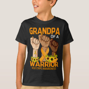 Camiseta Avô De Mão De Um Guerreiro Rsd Crps Sensibilização