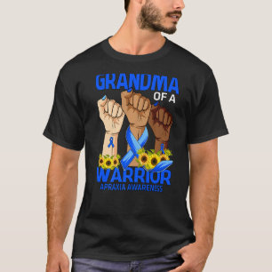 Camiseta Avó De Mão De Uma Apraxia Guerreira Sensibilização