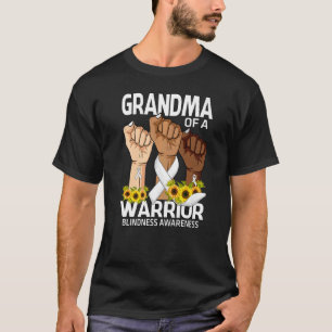 Camiseta Avó De Mão De Uma Consciência Da Cegueira Do Guerr