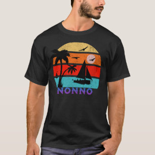 Camiseta Avô de Oceano Solitário Não-Retro