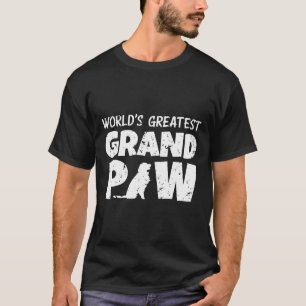 Camiseta Avô de ouro Retriever Mundos Maior Grand P