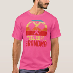 Camiseta Avó de Pickleball Dink Avó Ama Jogar P