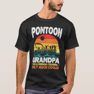 Camiseta Avô de Pontão Masculino Capitão Retro Embarcação P