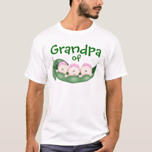Camiseta Avô de Raparigas Triplet