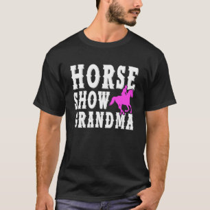 Camiseta Avó de Show de Cavalo Avó Equestre