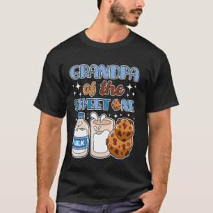 Camiseta Avô de um doce novato e primeiro aniversario de le