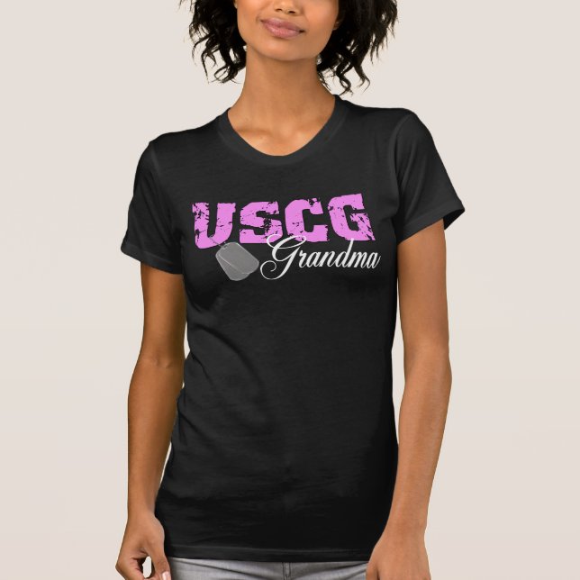 Camiseta Avó de USCG (Frente)