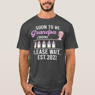 Camiseta Avô Divertido, Anúncio De Gravidez Em Breve