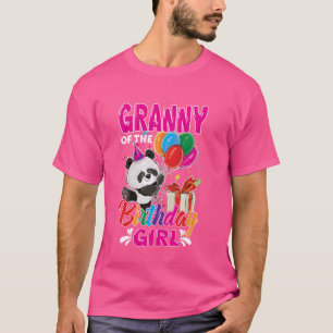 Camiseta Avó Do Amante de os animais De Aniversário Do Urso