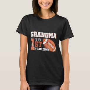 Camiseta Avó do Aniversário de 1 Ano de Futebol 1º Ano