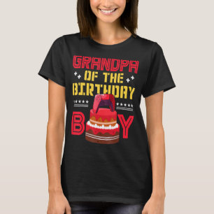 Camiseta Avô do Aniversário Gampad Gamer B-Day