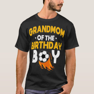 Camiseta Avó do Baile da Bola do Aniversário do Rapaz