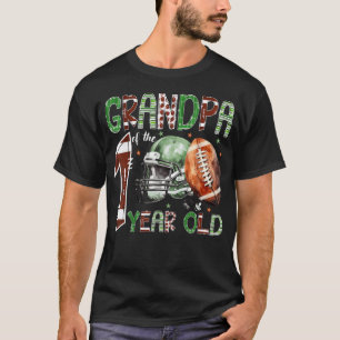 Camiseta Avô Do Fã De Futebol De 1 Ano 1º