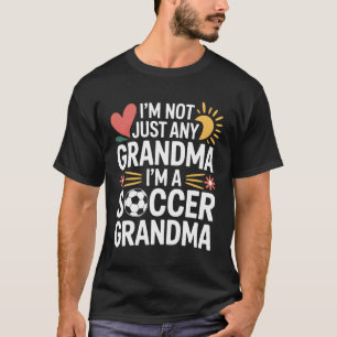 Camiseta Avó do Futebol Não Sou Apenas Uma Avó Fã
