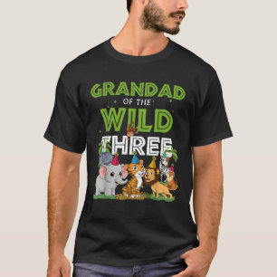 Camiseta Avô do Jardim Zoológico Selvagem Safari Jung