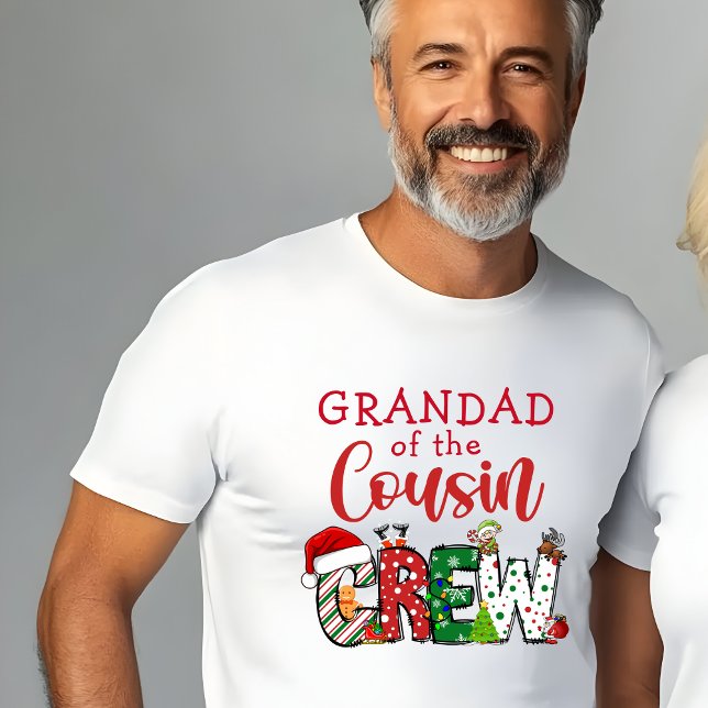 Camiseta Avô do Natal da Turma dos Primos (Criador carregado)