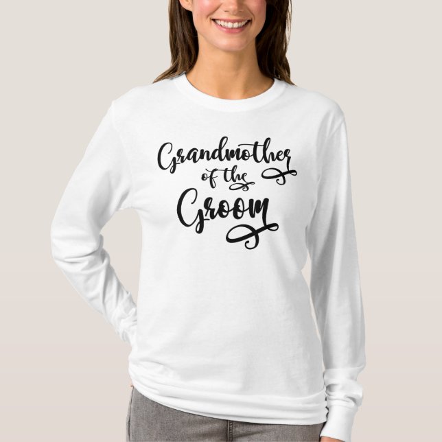 Camiseta Avó do Noivo (Frente)