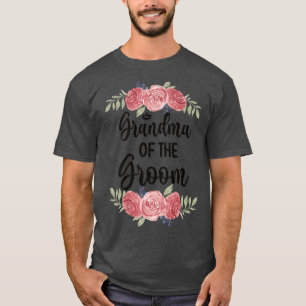 Camiseta Avó do Noivo Festa de Casamento do Noivo Chuveiro
