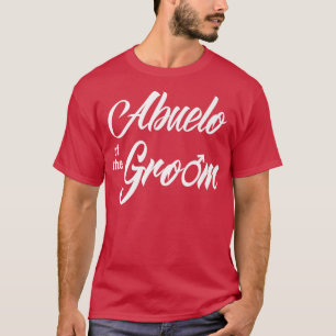 Camiseta Avô Do Noivo Festa De Casamento Engraçado Brida Co
