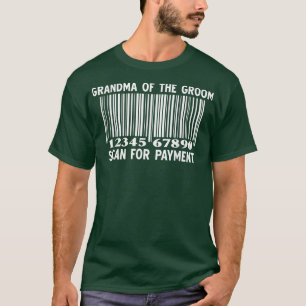 Camiseta Avó do Noivo Pagamento por Scan Parte do Casamento