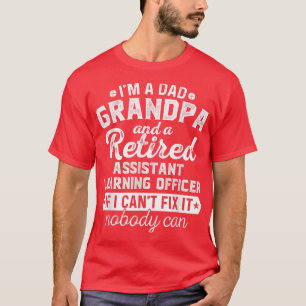 Camiseta Avô do Pai do Mens e Aprendizado do Assistente Apo