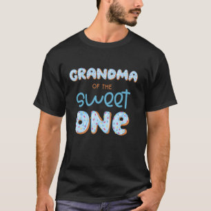 Camiseta Avó do primeiro aniversario Rosquinha Doce de Um M