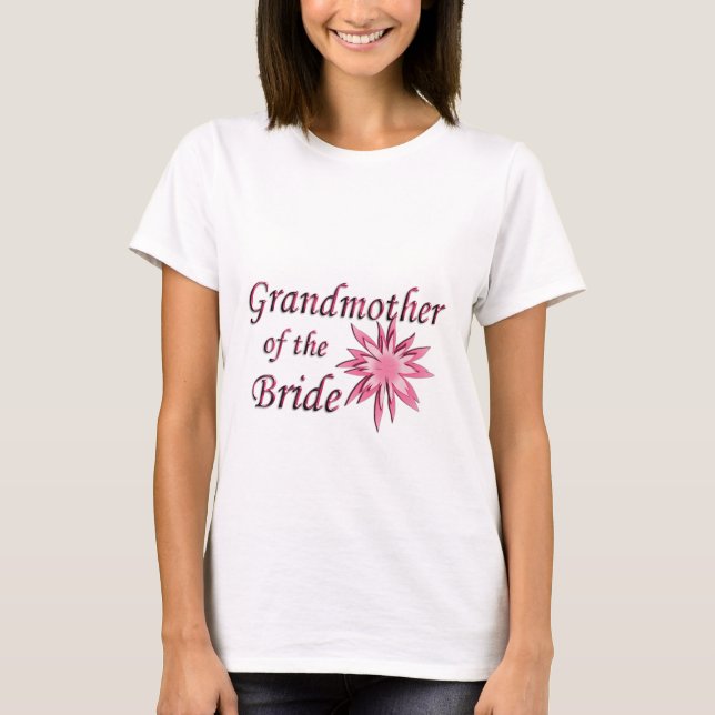 Camiseta Avó do Rosa-Bride (Frente)