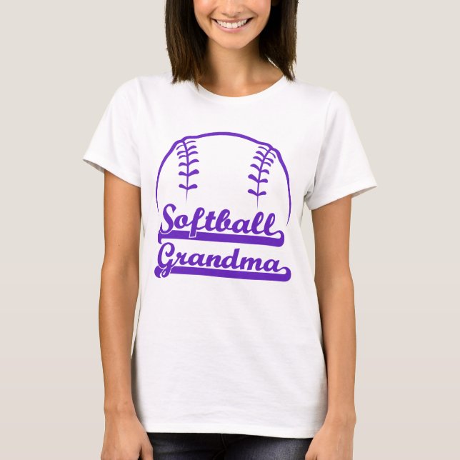 CAMISETA AVÓ DO SOFTBALL (Frente)