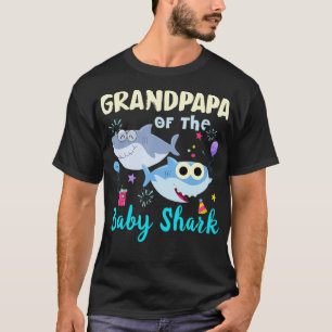 Camiseta Avô Do Tubarão-Bebê 
